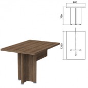 Стол приставной "Приоритет", 800х1200х750 мм, лагос (КОМПЛЕКТ)