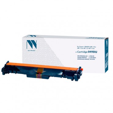 Фотобарабан NV PRINT (NV-049DU) для Canon i-SENSYS LBP-112w/113w/MF-112/113w, ресурс 12000 страниц