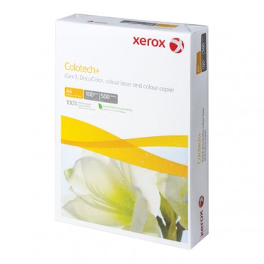 Бумага XEROX COLOTECH PLUS, А4, 100 г/м2, 500 л., для полноцветной лазерной печати, А++, Австрия, 170% (CIE), 003R98842